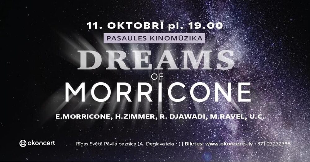 Dreams of Morricone concert poster