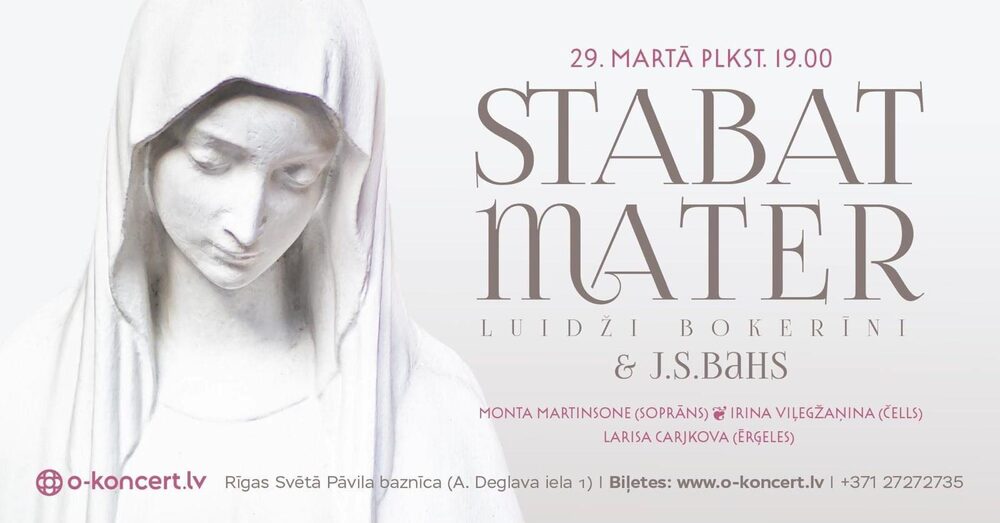 Stabat Mater concert poster