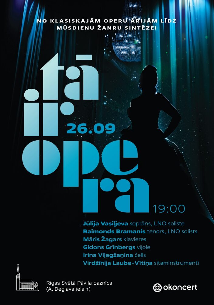 Tā ir opera 2025 concert poster