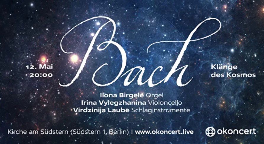 Bach Berlin concert poster