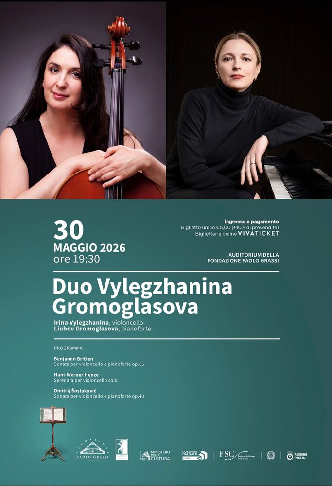 Duo Vylegzhanina Gromoglasova concert poster