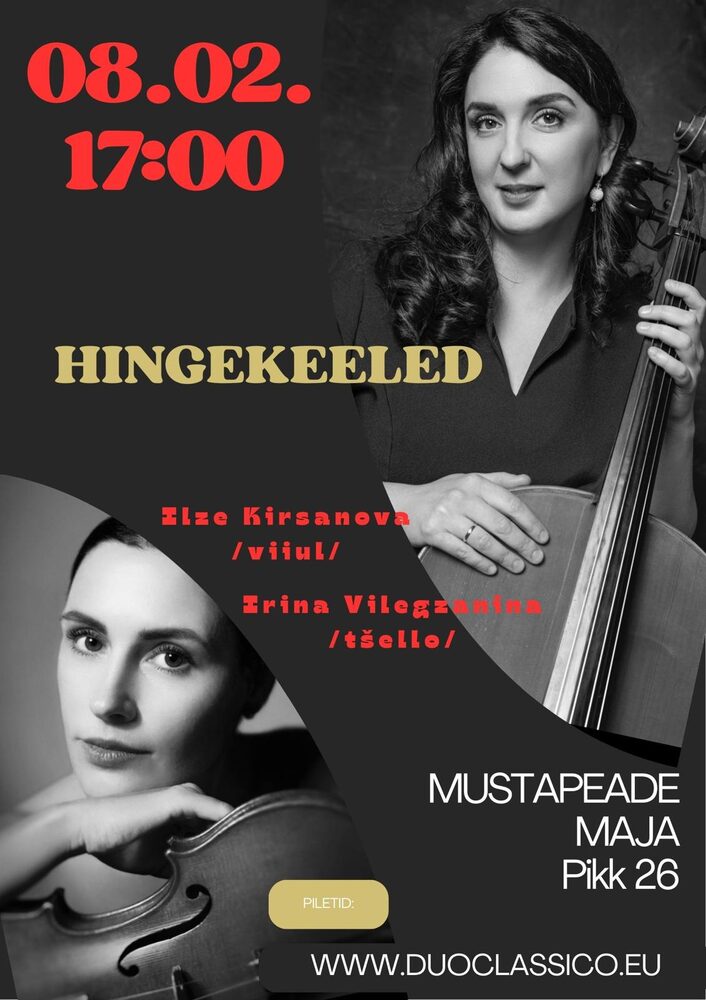 Hingekeeled concert poster