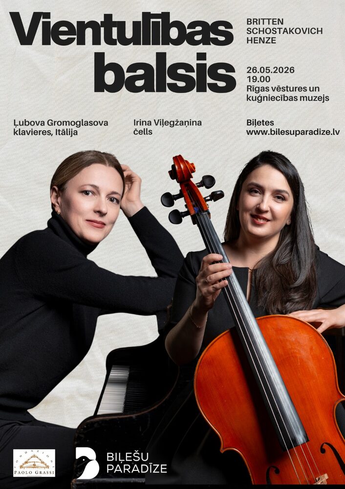 Vientulības balsis concert poster