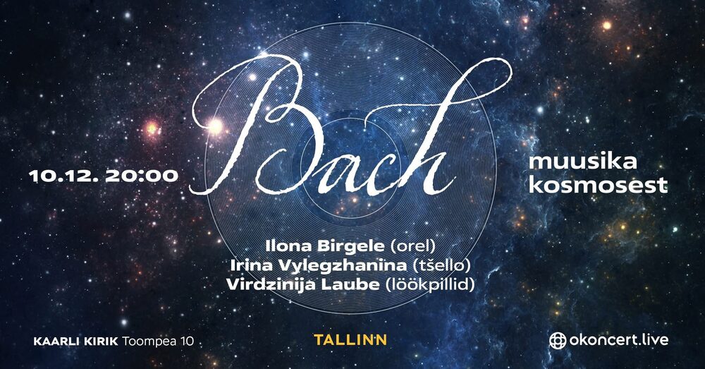 Bach — Music from Space concert artwork