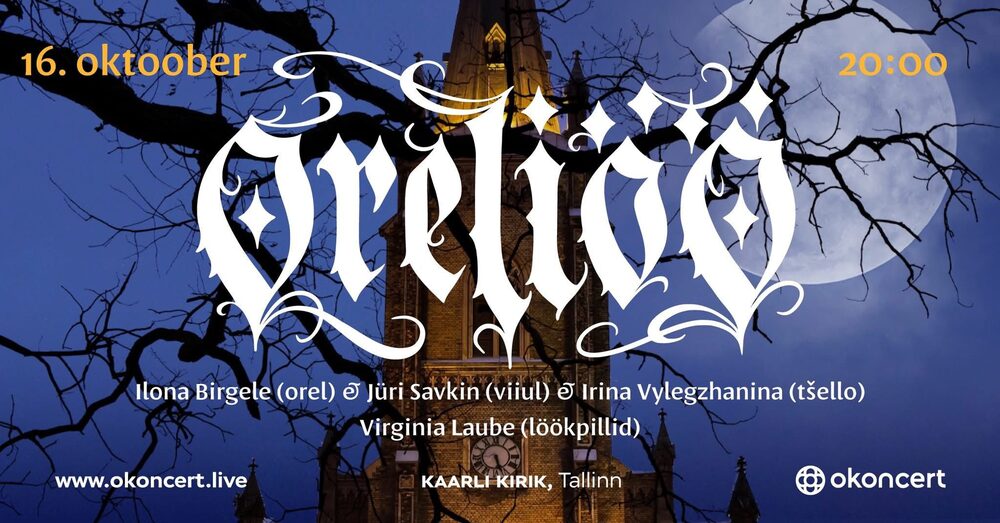 Oreliöö concert artwork